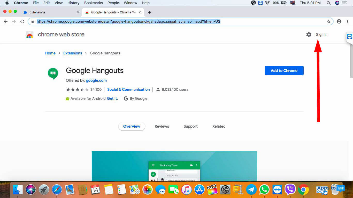download hangouts for osx